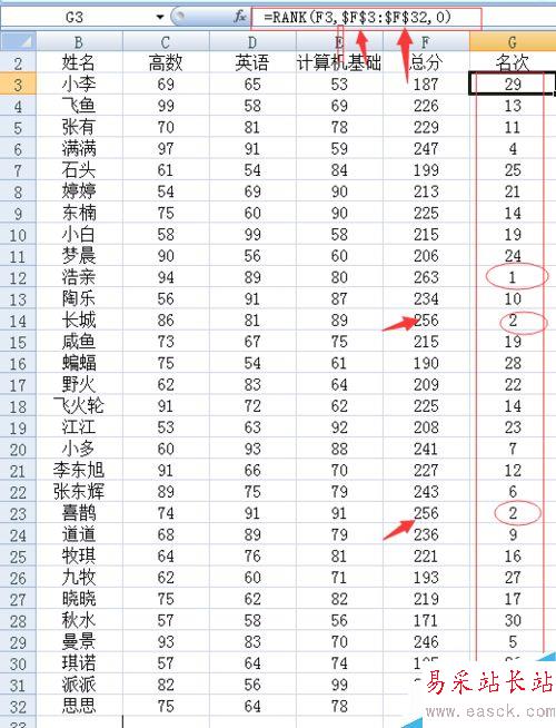 怎么快速制作一份成績表？