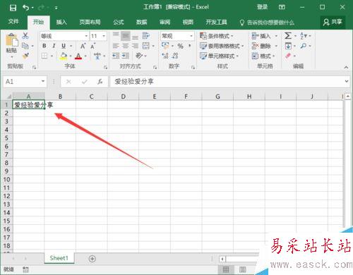 Excel2016一個單元格怎么分成兩行?Excel2016單元格分行教程