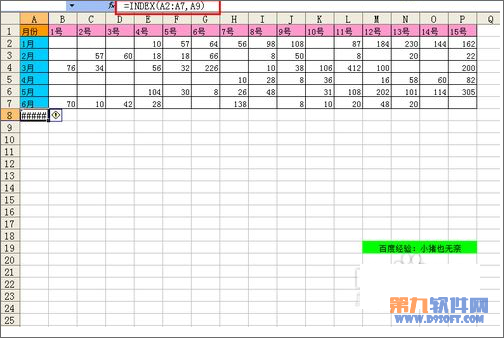 Excel教程 靈活運用INDEX函數制作動態圖表
