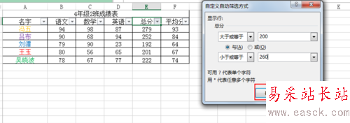 Excel如何自定義篩選？