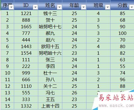 excel篩選前10是什么意思