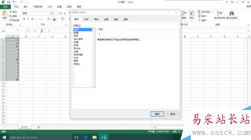 excel2013怎么給自定義的數(shù)列加單位