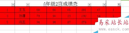 excel隔行自動填充顏色？
