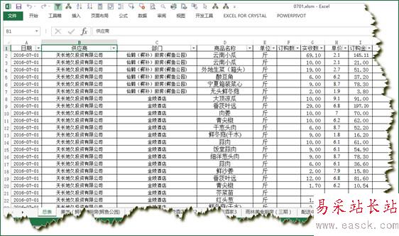 excel表格數(shù)據(jù)匯總