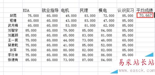 excel怎樣計算平均值？怎樣拖放單元格填充？