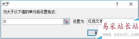使用不同顏色區分excel中的正負數