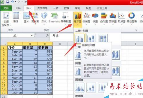 Excel如何制作混合型圖表