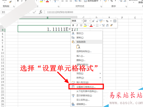 EXCEL中怎么輸入身份證號 變成E+17怎么辦