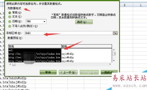 如何進行分列