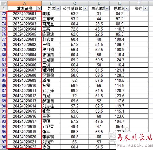 怎樣在excel中篩選？