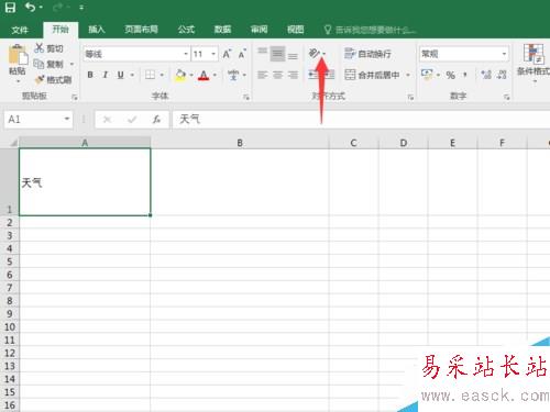 Excel2016文字怎么豎排?Excel2016文字豎向排列方法