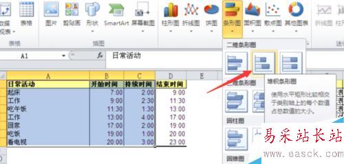 Excel如何制作甘特圖