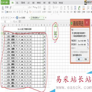 怎么在excel中進行高級篩選?