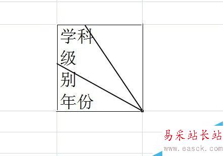 Excel 斜表頭的做法