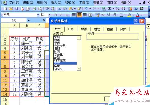 如何在Excel中輸入12位數(shù)字和防止重復數(shù)據(jù)?