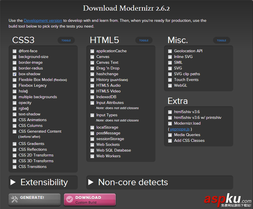 Modernizr:HTML5和CSS3的開發(fā)利器 Modernizr:HTML5和CSS3的開發(fā)利器