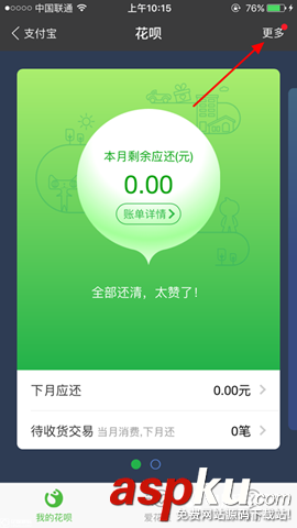 支付寶,螞蟻花唄,必優(yōu)碼