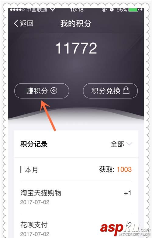 支付寶,會(huì)員,積分