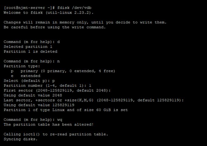 帝國cms使用Linux系統數據盤擴容后寶塔控制面板數據盤大小不變的解決方法
