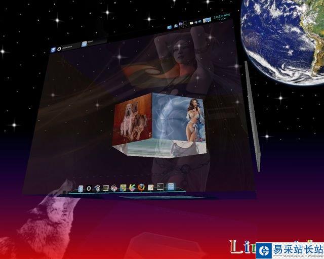 Ubuntu的KDE4下開啟dock與compiz fusion3D桌面特效(圖)