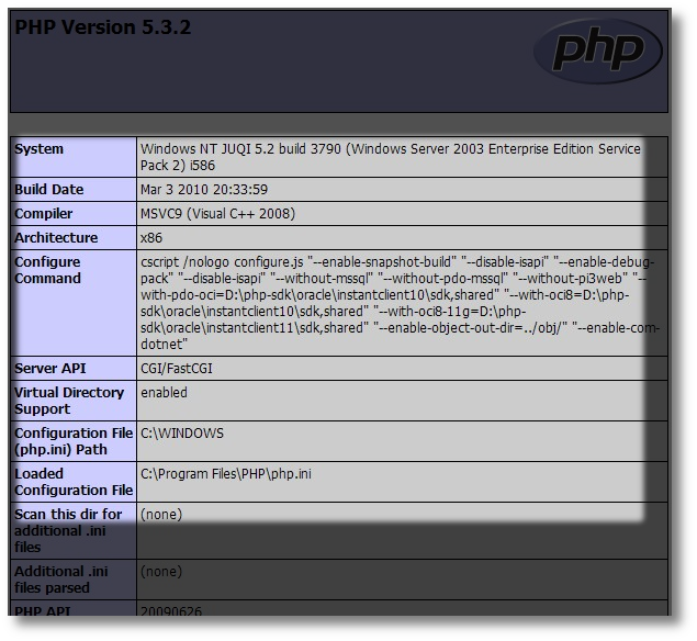 IIS7配置PHP環境圖文教程(fastcgi快速最新版) IIS7配置PHP環境圖文教程(fastcgi快速最新版)