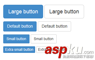 Bootstrap3.0學習筆記之按鈕的樣式 Bootstrap3.0學習筆記之按鈕的樣式