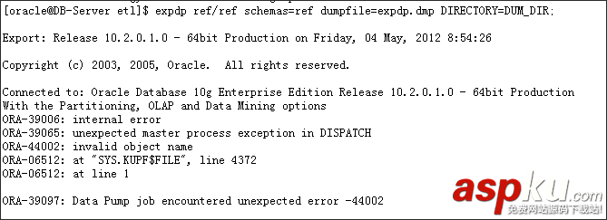 Oracle數(shù)據(jù)泵(Data Dump)使用過(guò)程當(dāng)中經(jīng)常會(huì)遇到一些奇奇怪怪的錯(cuò)誤案例