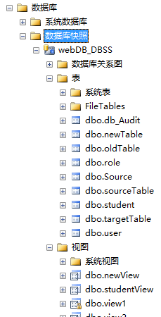 解析SQL Server 視圖、數據庫快照 解析SQL Server 視圖、數據庫快照