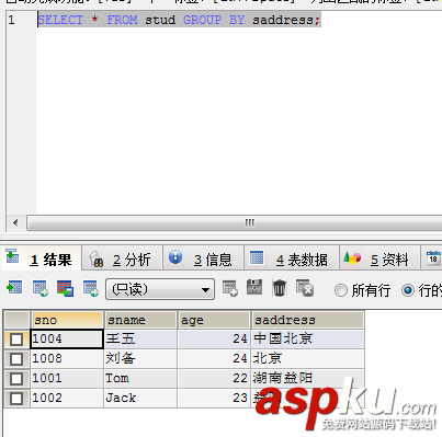 sql語句groupby,mysql,groupby