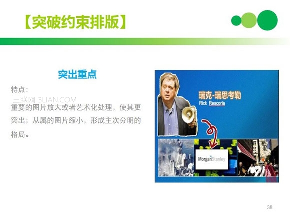 PPT排版技巧:突出特點