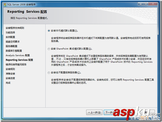 Windows7下Microsoft SQL Server 2008安裝圖解和注意事項(xiàng)
