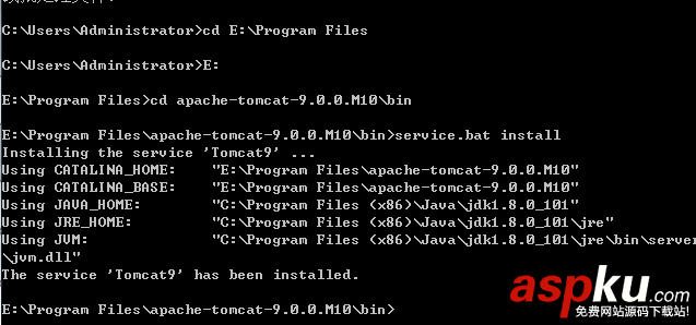 Tomcat 9 免安裝版配置的圖文教程(詳) tomcat9免安裝版配置