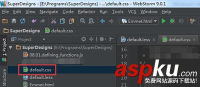 Windows7下安裝 Nodejs 并在 WebStorm 9.0.1 下搭建編譯 LESS 環境的圖文教程 nodejs編譯less,webstorm編譯less