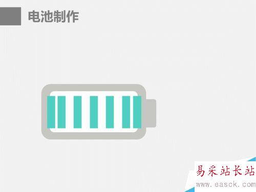 ppt中電池圖表制作