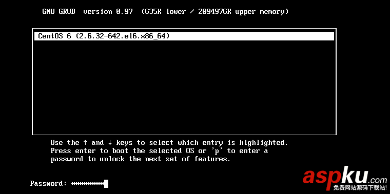 linux grub的啟動加密及刪除恢復方法 grub,啟動加密,刪除恢復