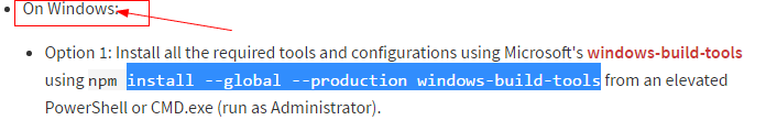window環(huán)境下npm install node-sass報(bào)錯(cuò)的解決方法 window,npm,install,node-sass