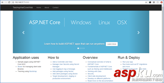 詳解ASP.NET Core 網(wǎng)站在Docker中運行 asp.net,core,docker,Docker運行ASP.NET
