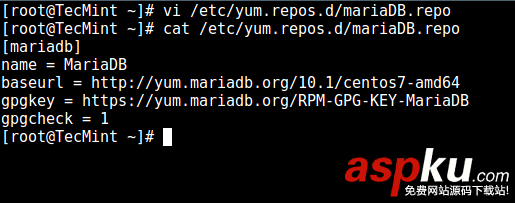 詳解如何在 CentOS 7 上安裝和安全配置 MariaDB 10 centos7安裝mariadb10,centos7安裝mariadb,centos,mariadb,配置