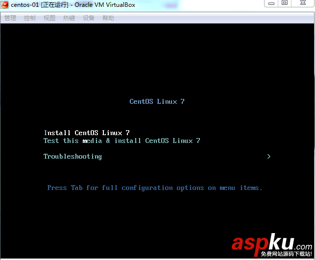 VirtualBox中CentOS7安裝教程 VirtualBox,CentOS7