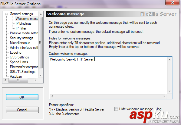 ftp服務器FileZilla Server詳細配置教程 FileZilla,Server,ftp服務器