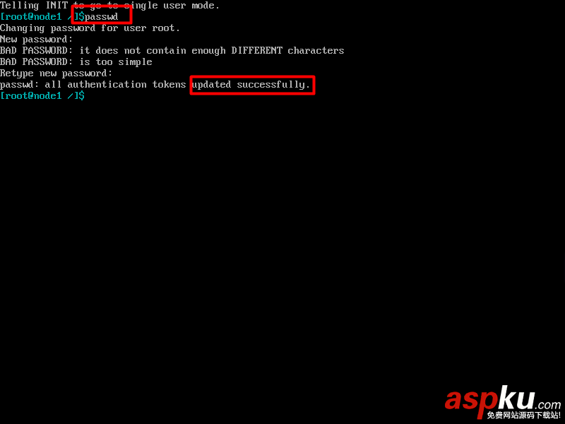 CentOS6.8單用戶模式如何修改密碼 CentOS6.8,單用戶,密碼