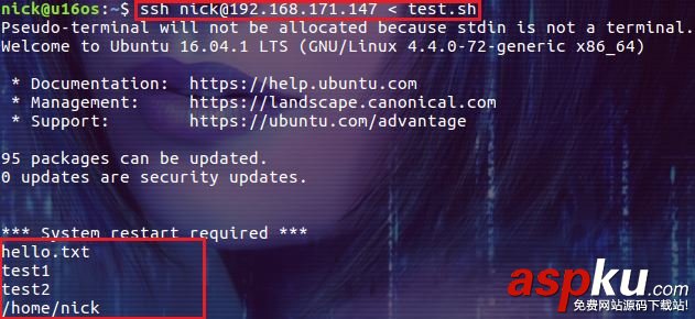 詳解SSH 遠程執行任務的方法 SSH,遠程執行任務,遠程