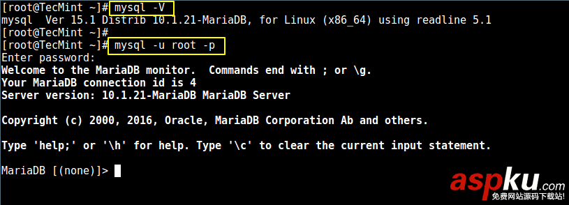 詳解如何在 CentOS 7 上安裝和安全配置 MariaDB 10 centos7安裝mariadb10,centos7安裝mariadb,centos,mariadb,配置