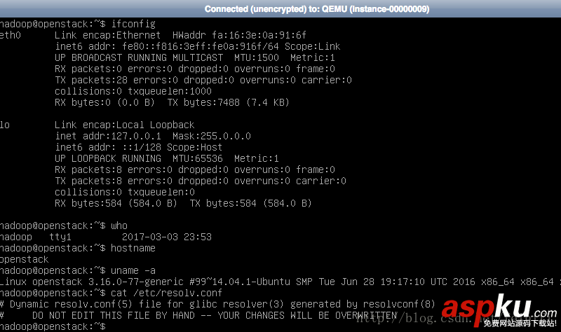 詳解Openstack使用ubuntu鏡像啟動虛擬機實例 openstack,ubuntu鏡像,openstack啟動虛擬機