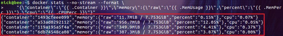 詳解如何查看 docker 容器使用的資源 docker,查看容器資源,容器資源