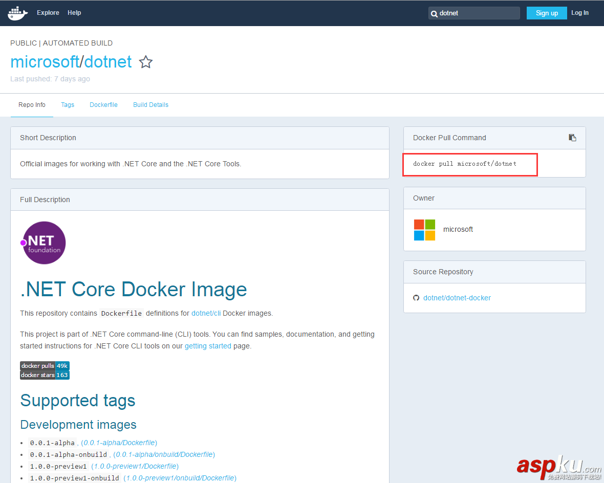 詳解ASP.NET Core Docker部署 asp.net,core,docker,.net,部署asp.net