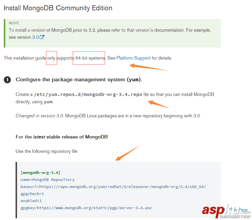 CentOS 安裝 Mongodb詳解(在線和離線) centos,安裝mongodb,離線mongodb,安裝,離線安裝mongodb