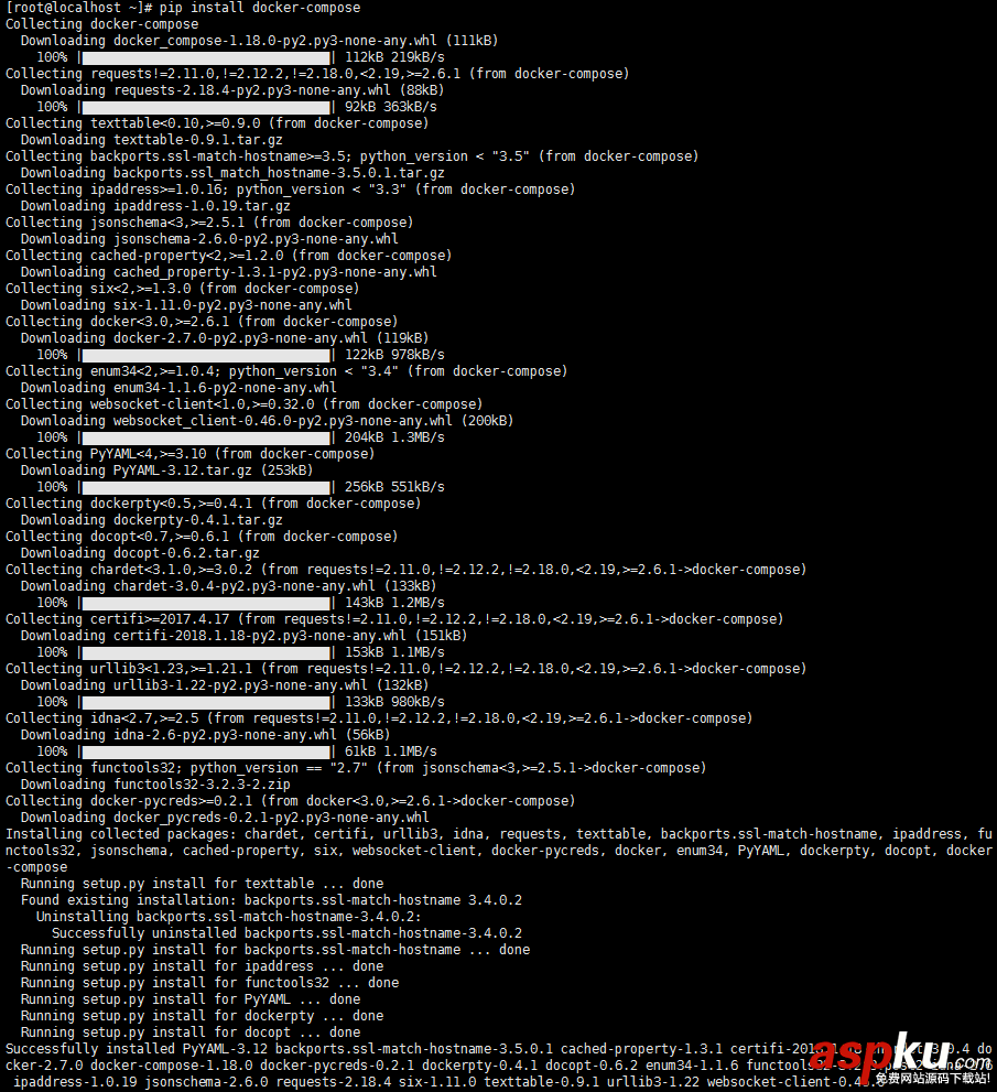 Centos7安裝docker compse踩過的坑及解決方法 centos,docker,compse,安裝