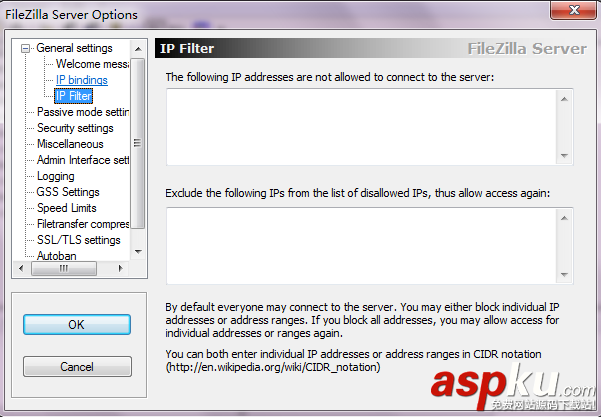 ftp服務器FileZilla Server詳細配置教程 FileZilla,Server,ftp服務器