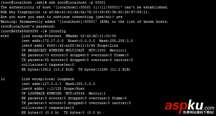 Docker SSH連接docker容器的示例代碼 Docker,SSH連接docker,ssh連接docker容器